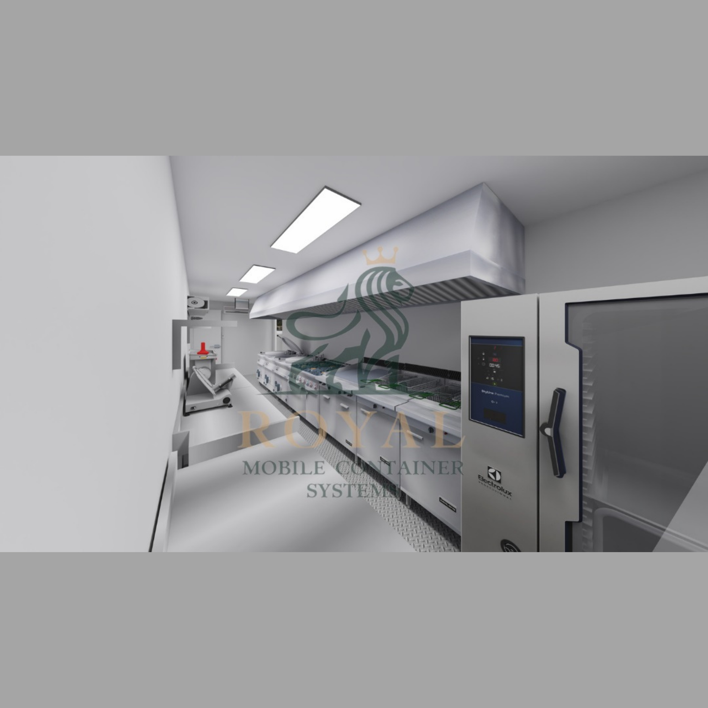 Mobiele Containerkeuken (Uitbreidbare Foodtruck Oplossing)